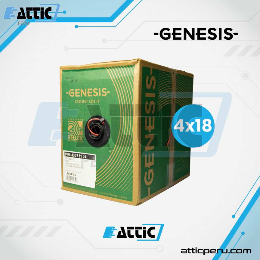 Cable contra Incendio GENESIS FPLR 4x18 sin Blindaje 43071004