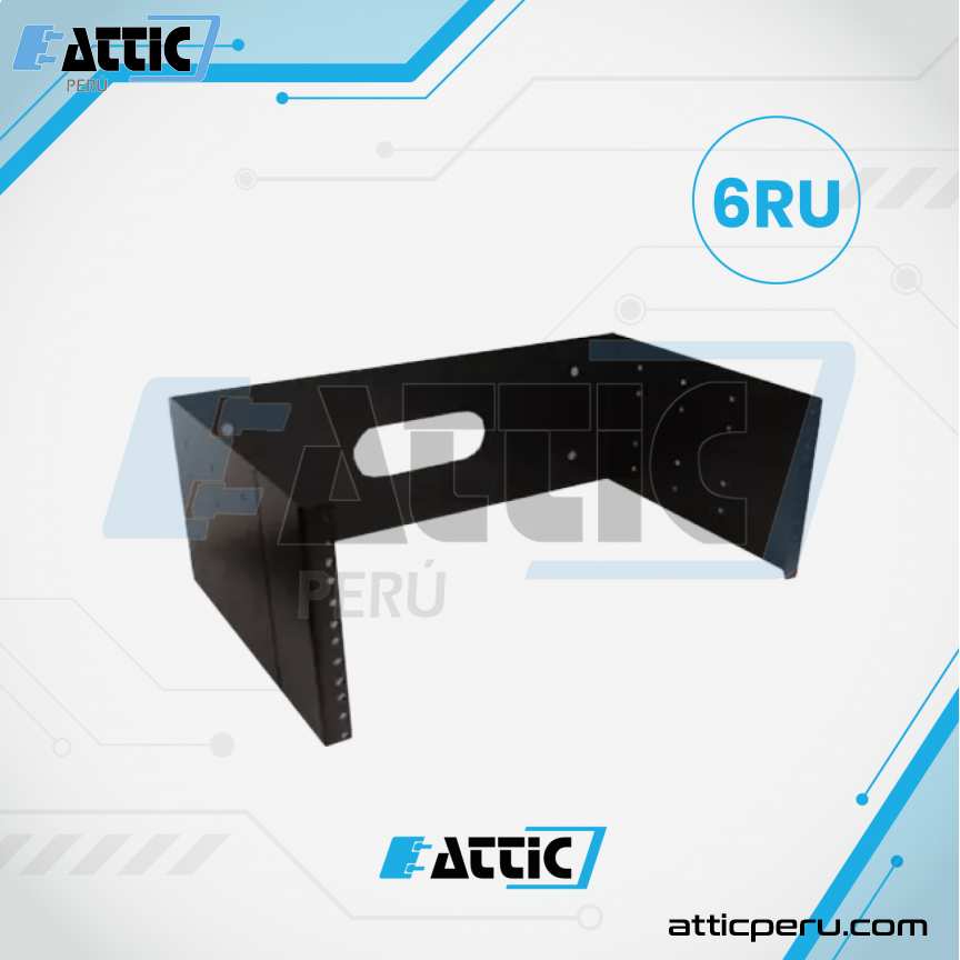 Bracket Rack de Pared 6RU 27x49.50x30 NACIONAL