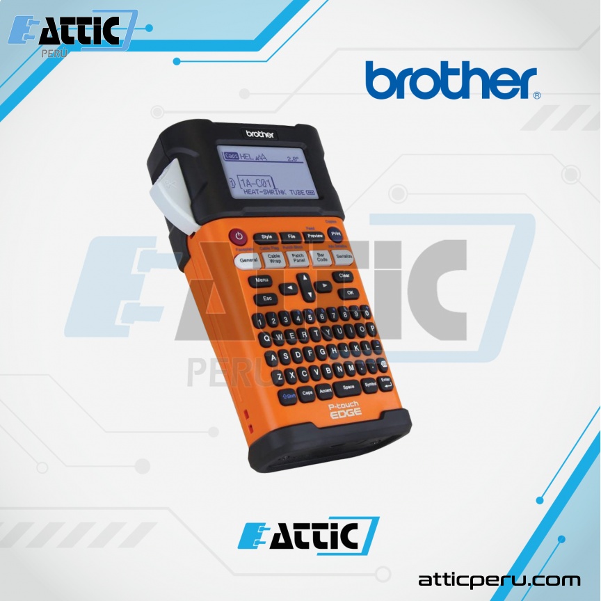 Brother PT-E300VP Étiqueteuse professionnelle secteur électrique