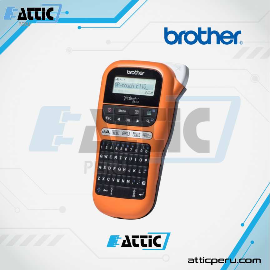 Rotuladora BROTHER PT-E110VP Etiquetado de Cables