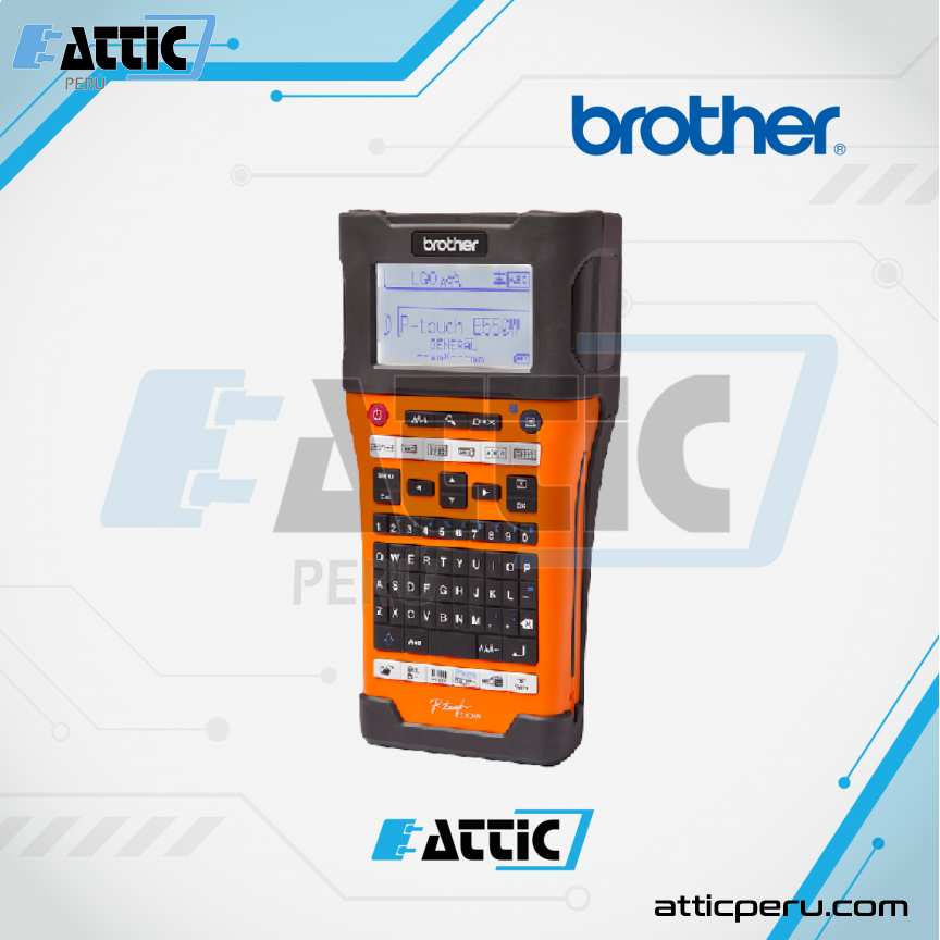 Rotuladora BROTHER PT-E550WVP Conectividad Inalámbrica