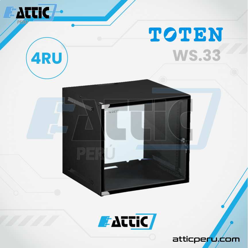 Gabinete de Pared TOTEN 4RU WS.3304.9001