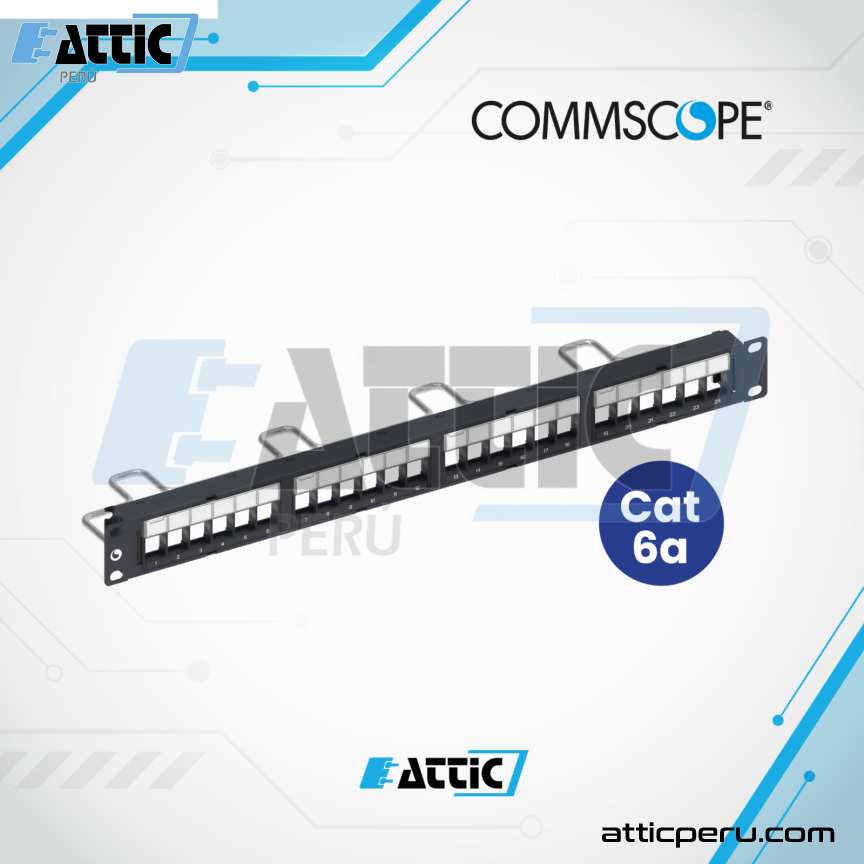 Patch Panel 24P Cat6 CommScope 760237046