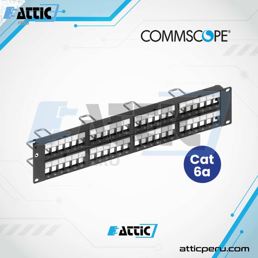 Patch Panel 48P Cat6/Cat6A CommScope 760237047