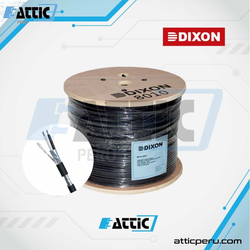 Cable LSZH Audio Control 1x18 DIXON 8010