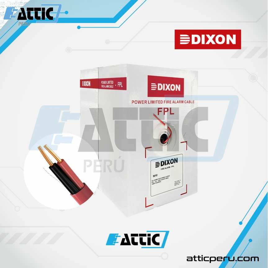 Cable DIXON FPL 2x16 Alarma Contra Incendio 9011
