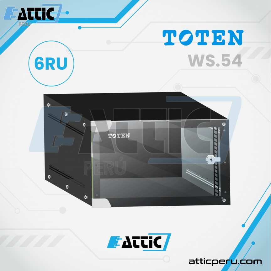 Gabinete de Pared TOTEN 6RU WS.5406.9001
