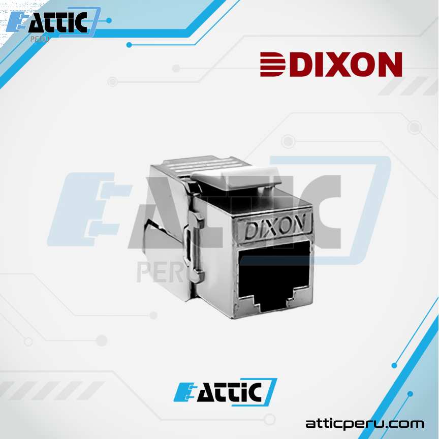 Jack RJ45 Cat6A Apantallado DIXON 6AKJ18F