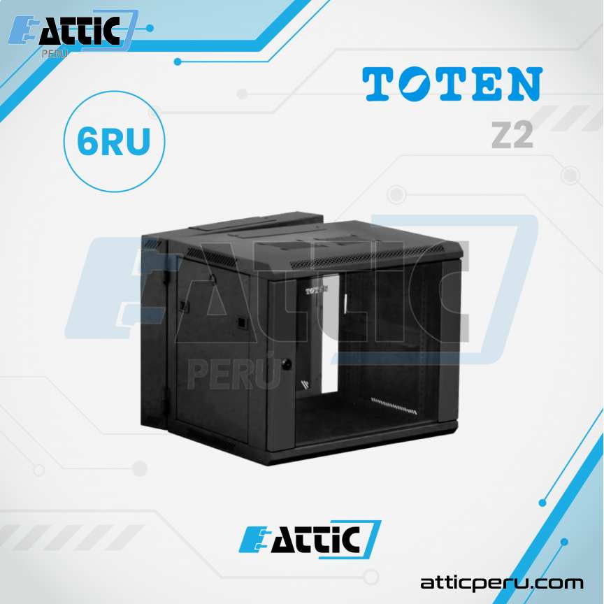 Gabinete de Pared TOTEN 6RU Z2.6406.9001 Pivotable