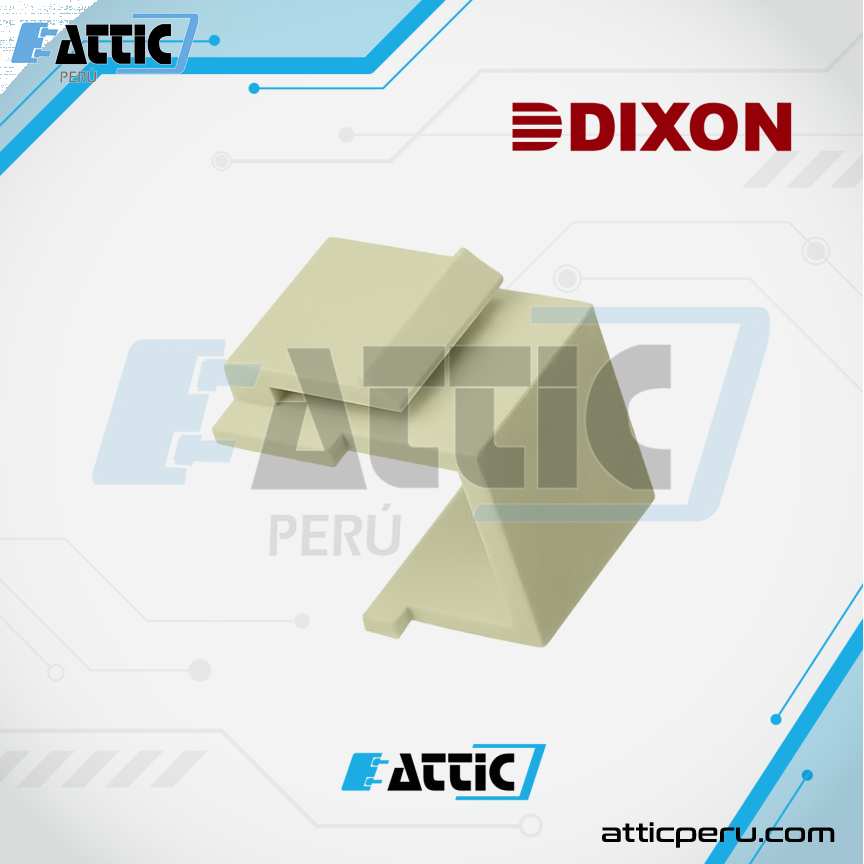 Tapa Ciega Dixon MU5-B/IV Marfil para Faceplate