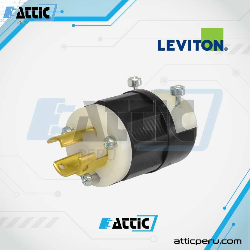 LEVITON 4720-C Enchufe Aéreo 15A 125V NEMA L5-15P