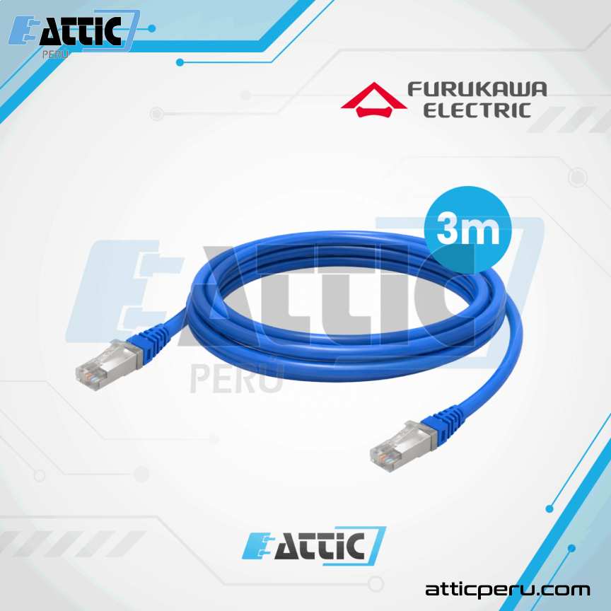 Patch Cord Cat6A LSZH Furukawa 3m 35080133