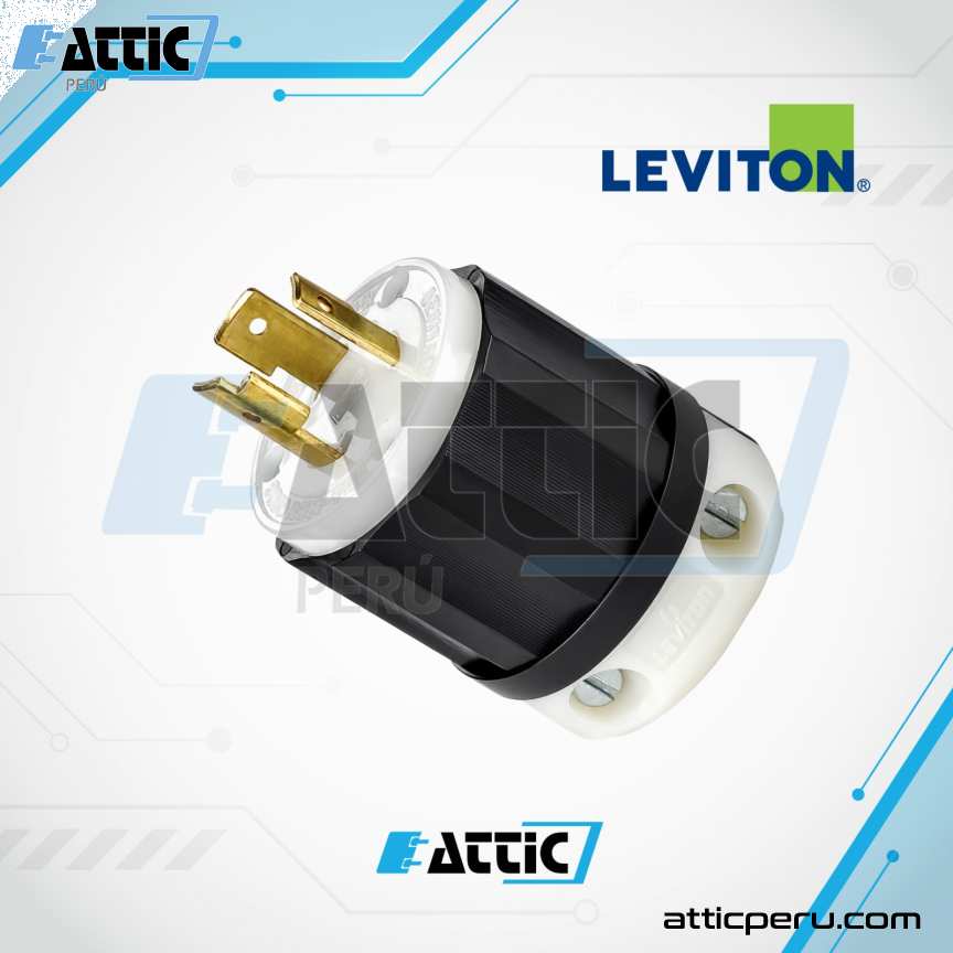 LEVITON 2311 Enchufe Aéreo 20A 125V NEMA L5-20P