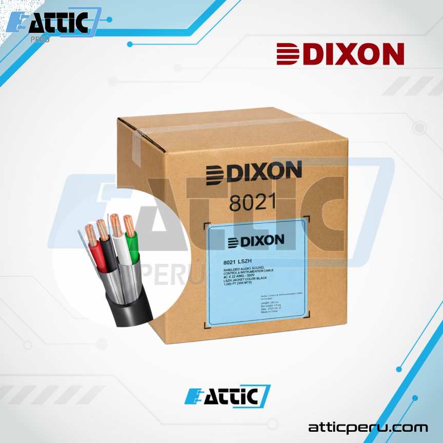 Cable LSZH Audio Control 2x22 DIXON 8021