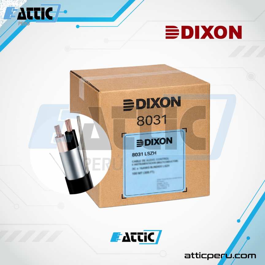 Cable LSZH Audio Control 3x16 DIXON 8031
