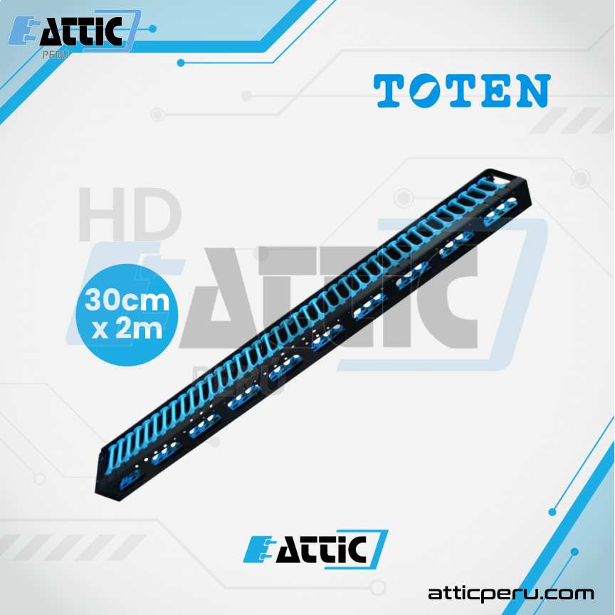 Ordenador Vertical HD TOTEN 42RU 30cmx2m FB.3042.9001